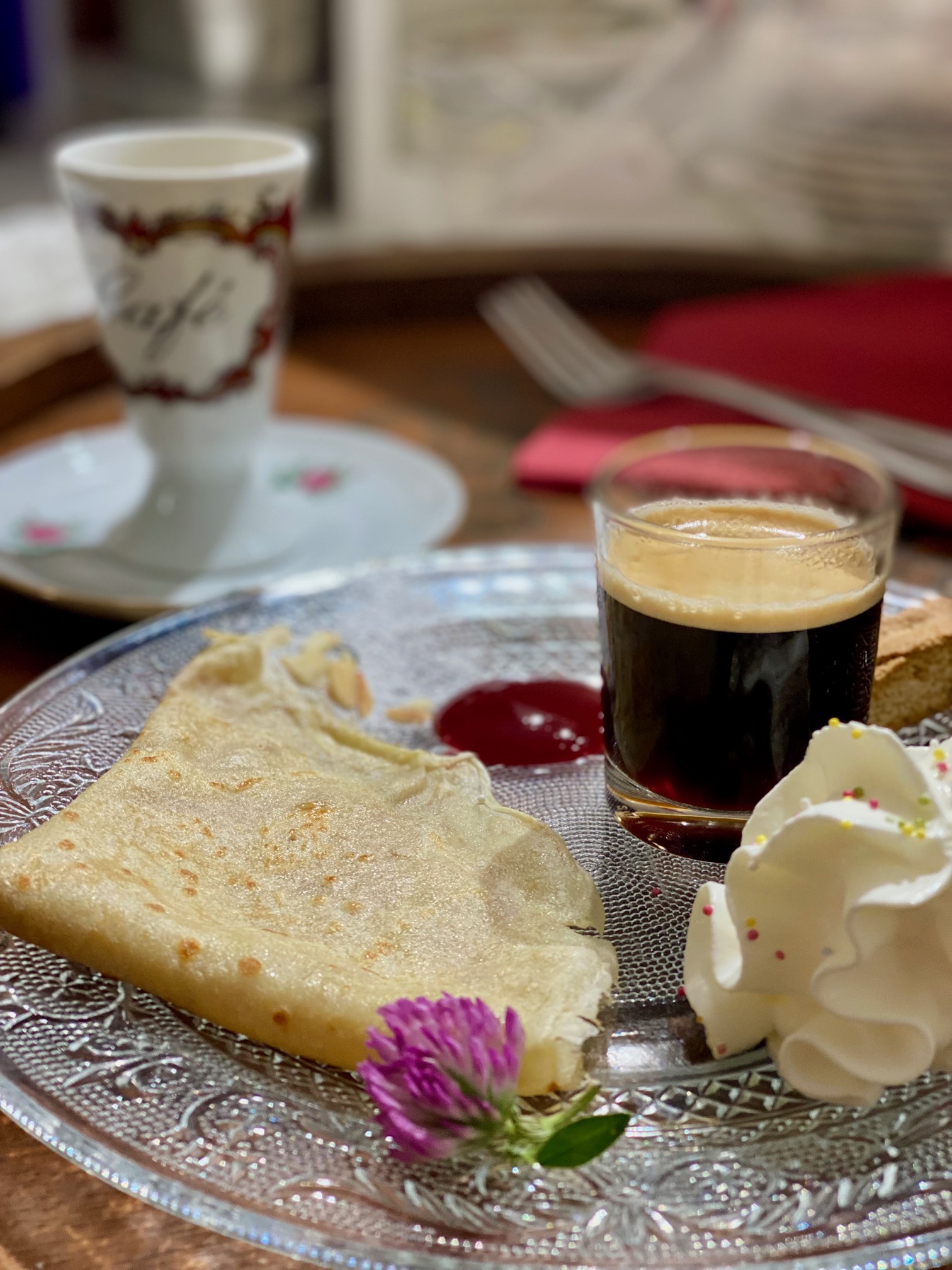 Café et thé gourmands à La Méridienne Oppède